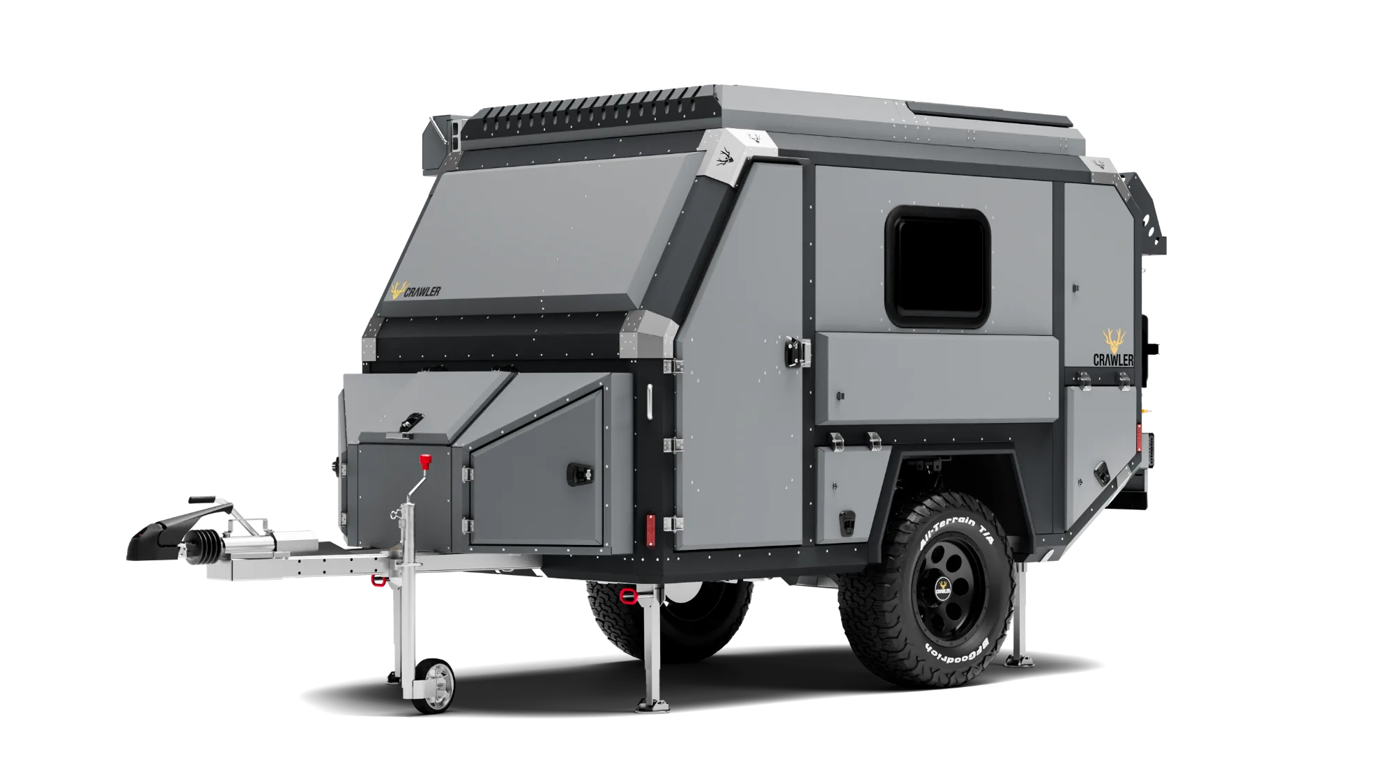 Deep Black / Ash Grey (Ral 9005 / Heper 3) (Matte, Rough)